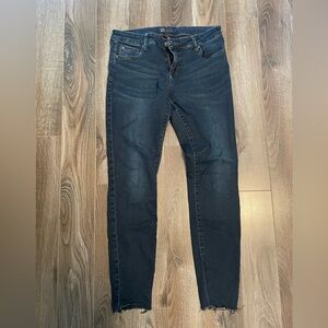 Kut from the Kloth dark wash skinny jeans